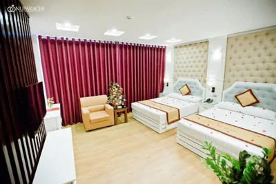 Tweepersoonskamer met 2 bedden — Kawasaki Hotel Cầu Giấy